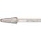 Pferd Carbide Bur - 14Deg Taper, STEEL Cut - 1/2 x 1-1/8 x 1/4 Shank - SL-4 25168 - alternate 1